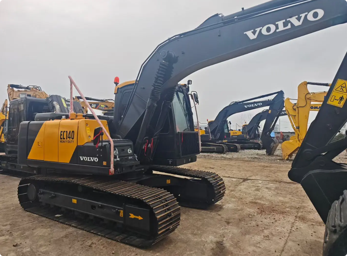 Used VOLVO EC140 Crawler Excavator for Sale - real inventory photo 2