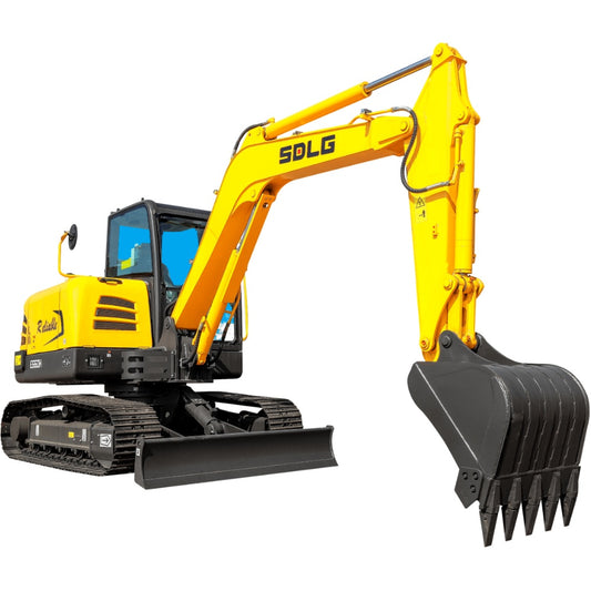 New Sdlg E660H Excavator for Sale rear side view