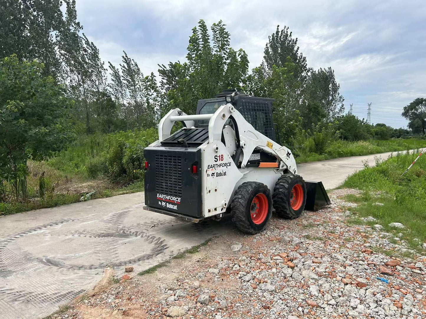 Used Bobcat S18 Wheel Loader for Sale front view