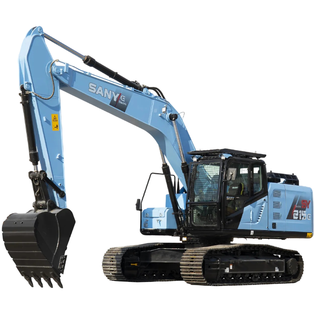 New Sany SY215E Excavator for Sale side view