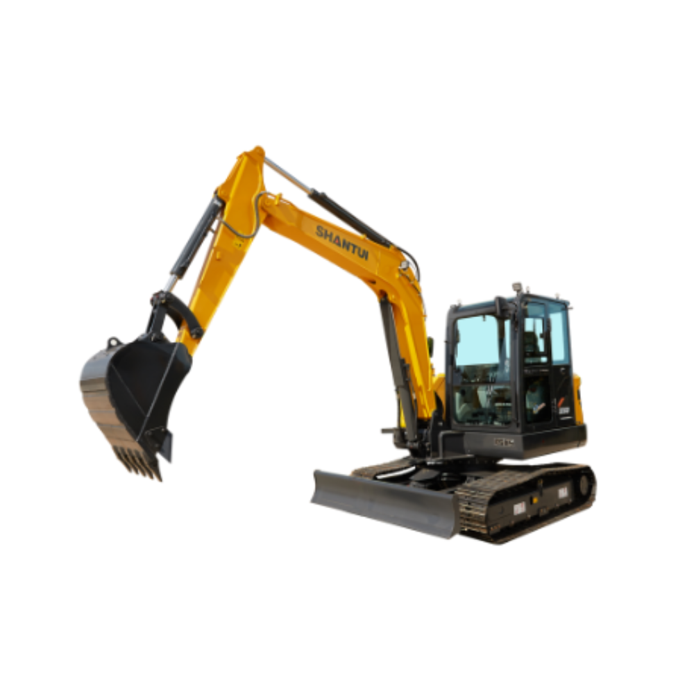 New Shantui SE60 Excavator for Sale side view