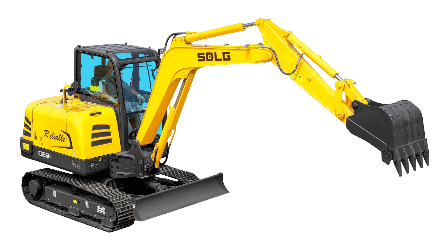 New Sdlg E655H Excavator for Sale front view