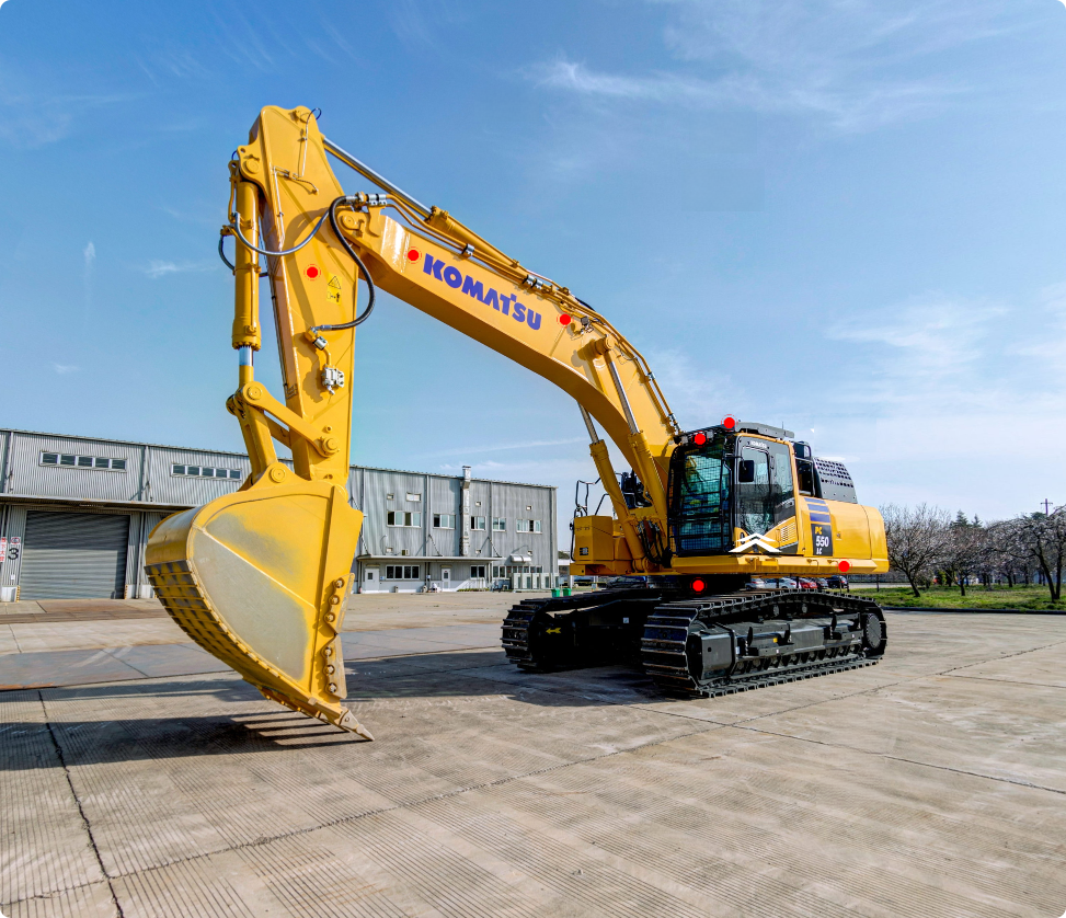 New Komatsu PC550LC-11M0 Excavator for Sale front view