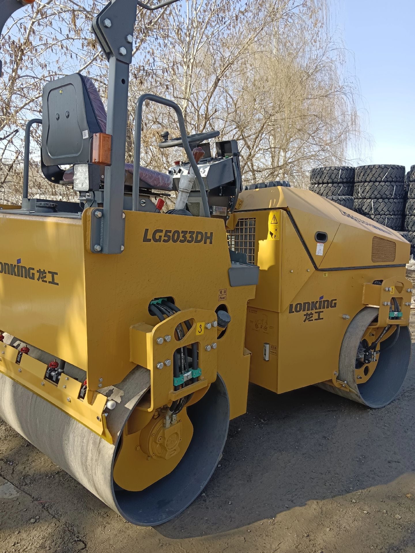 New Lonking LG5033DH Road Roller for Sale front view