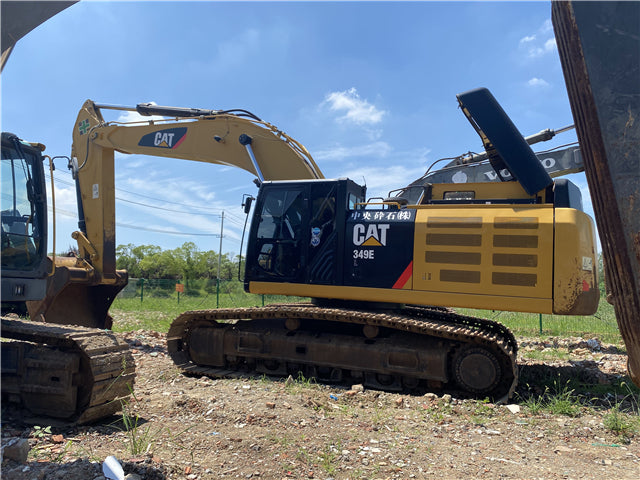 Used Caterpillar 349E Excavator for Sale front view