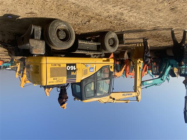 Used Komatsu PW160 Wheel Excavator for Sale | Komatsu PW160 Price detail photo 4