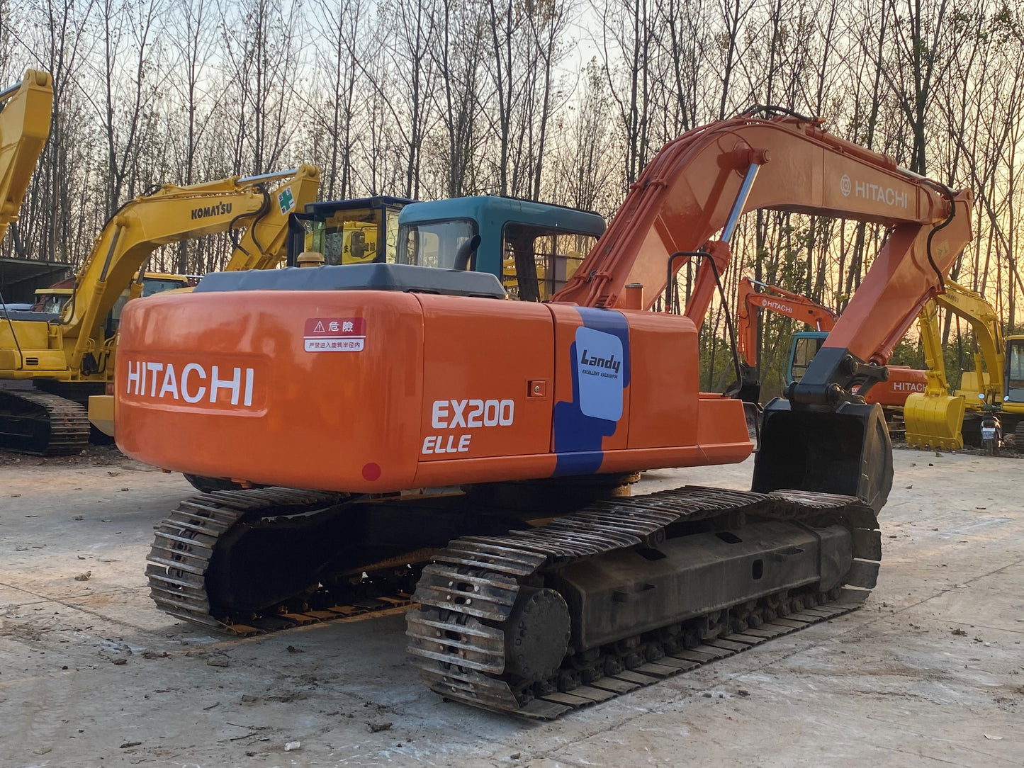 Used Hitachi EX200-2 Excavator for Sale detail view