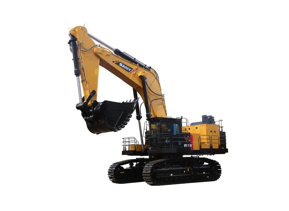 New Sany SY1350H Excavator for Sale rear side view