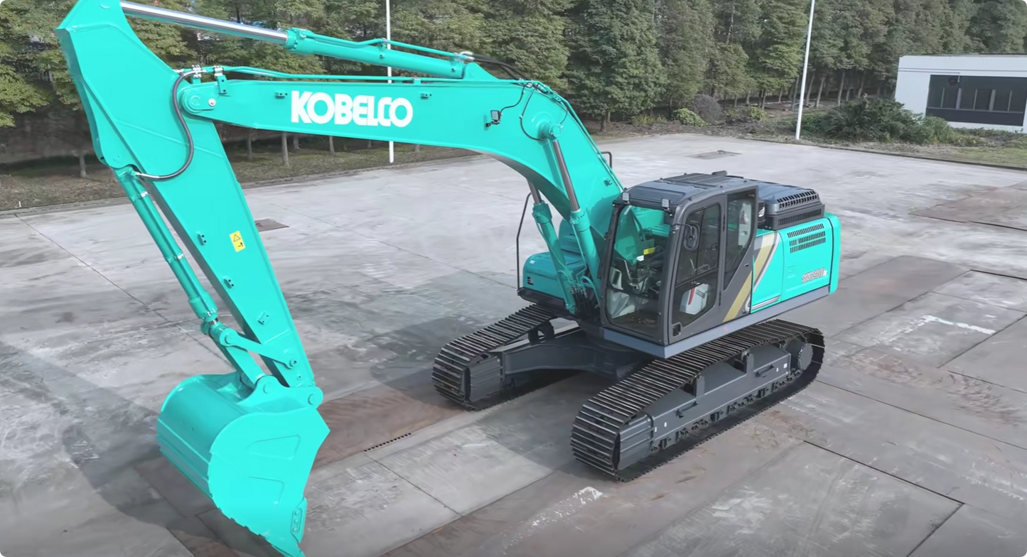 New Kobelco SK280LC-12 Excavator for Sale rear side view