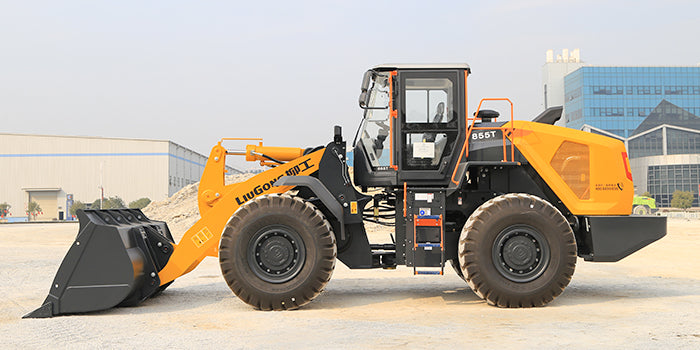New Liugong 855T Wheel Loader for Sale rear side view