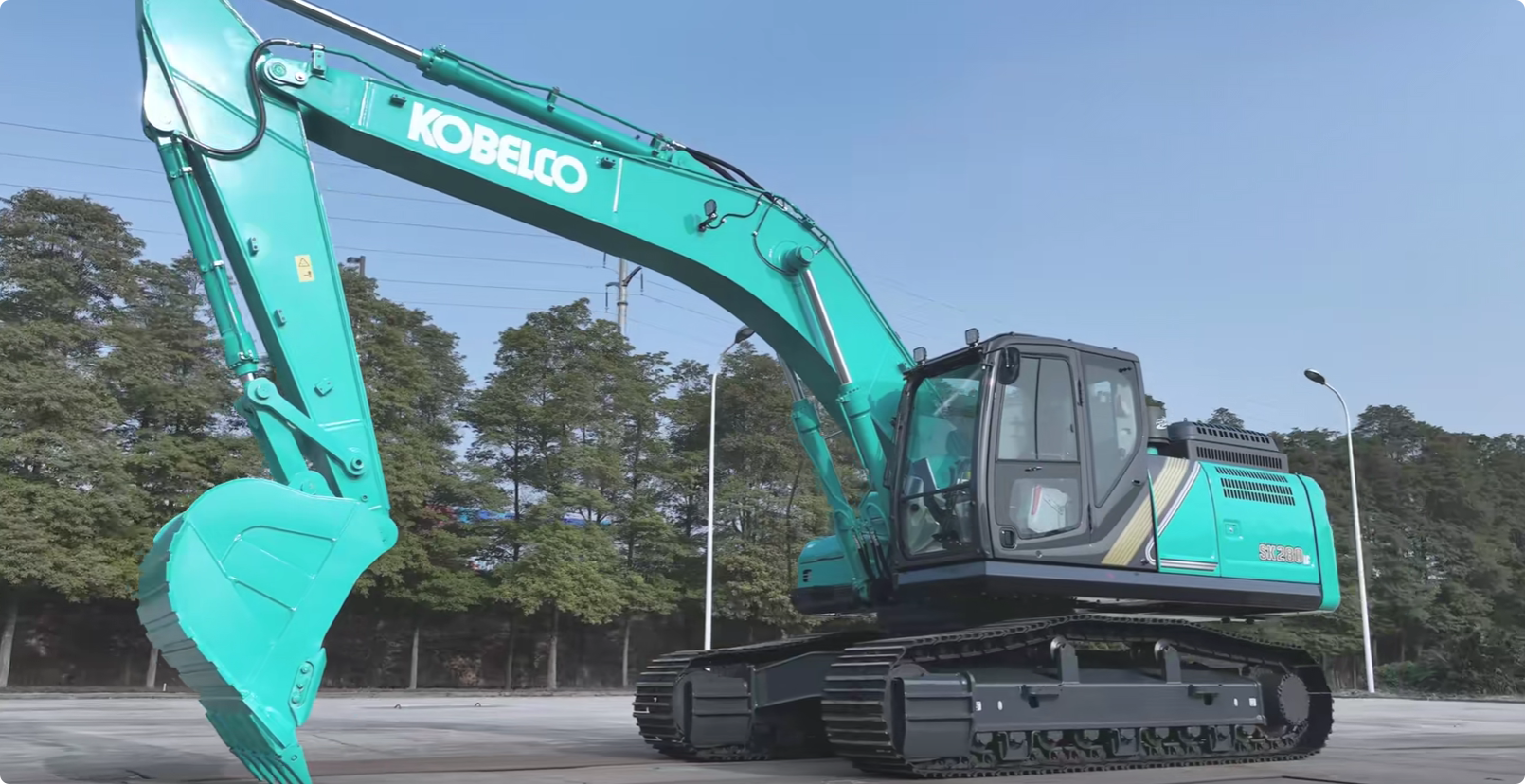 New Kobelco SK280LC-12 Excavator for Sale front view