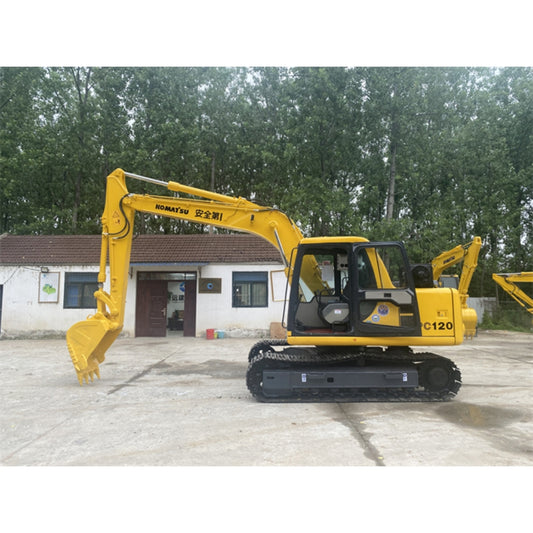 Used Komatsu PC120-6 Excavator for Sale rear side view