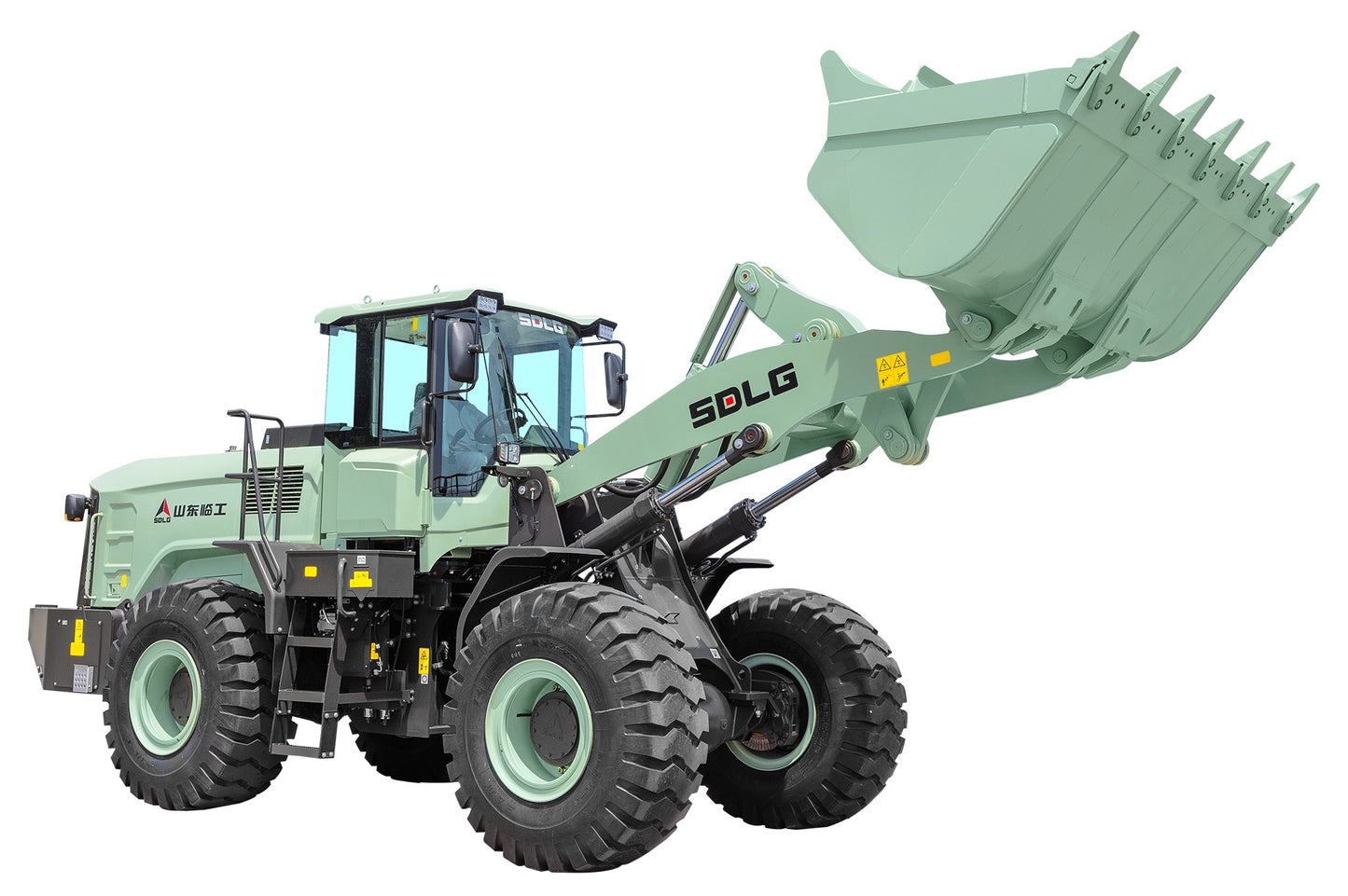 New Sdlg L956HEVPLUS Wheel Loader for Sale rear side view