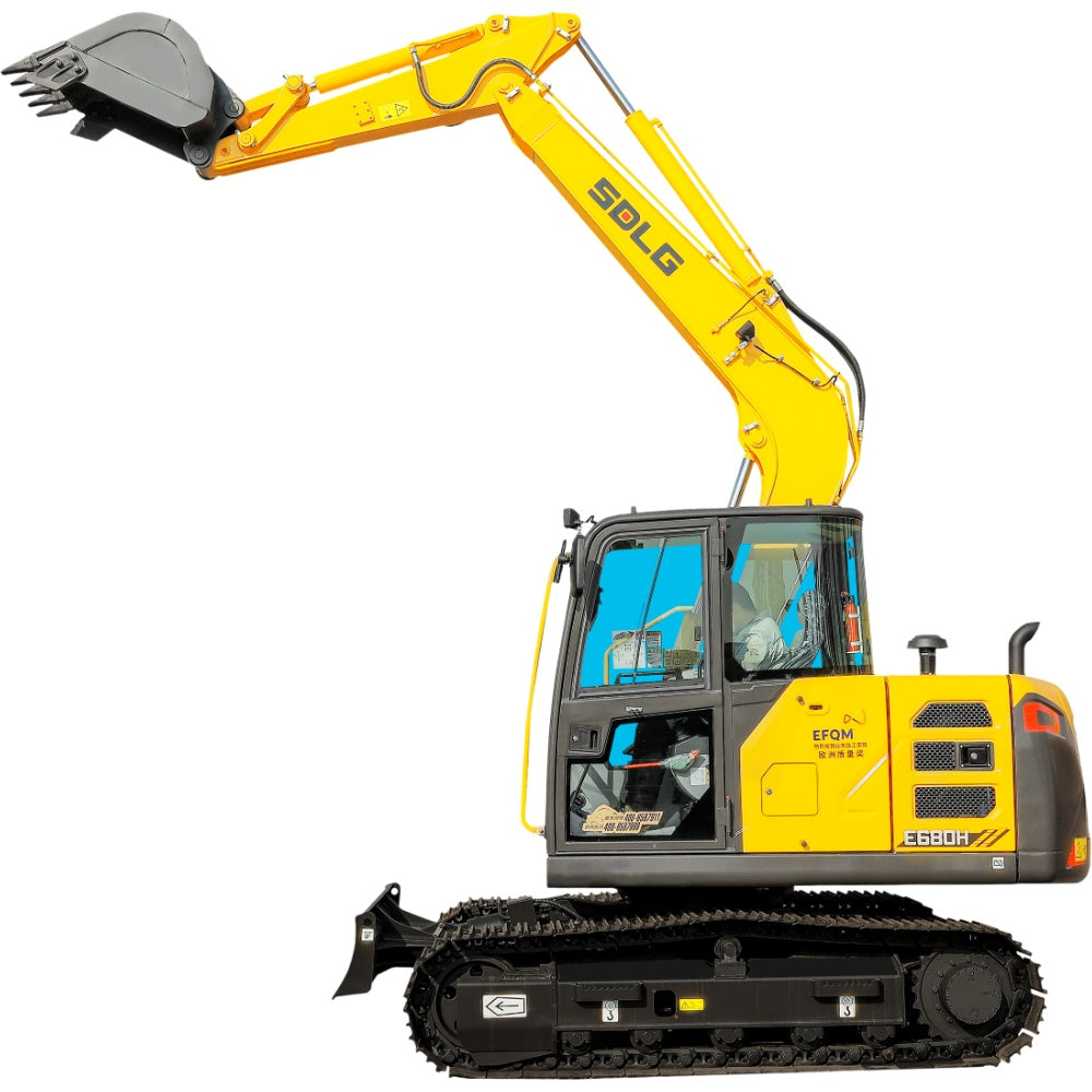 New Sdlg E680H Excavator for Sale front view
