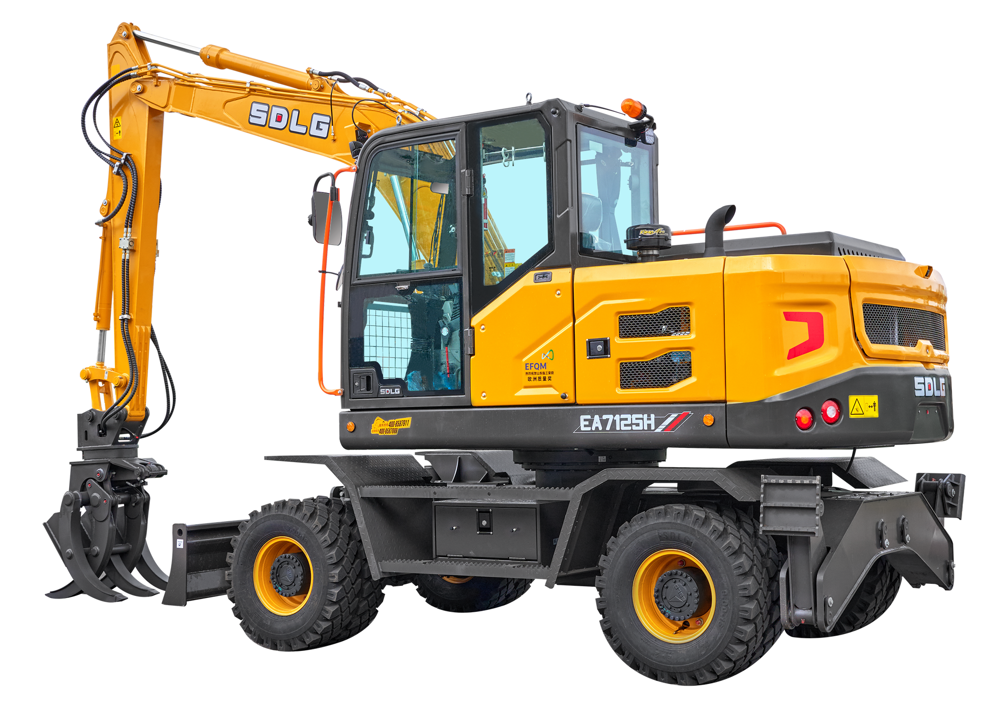 New Sdlg EA7125H Excavator for Sale front view