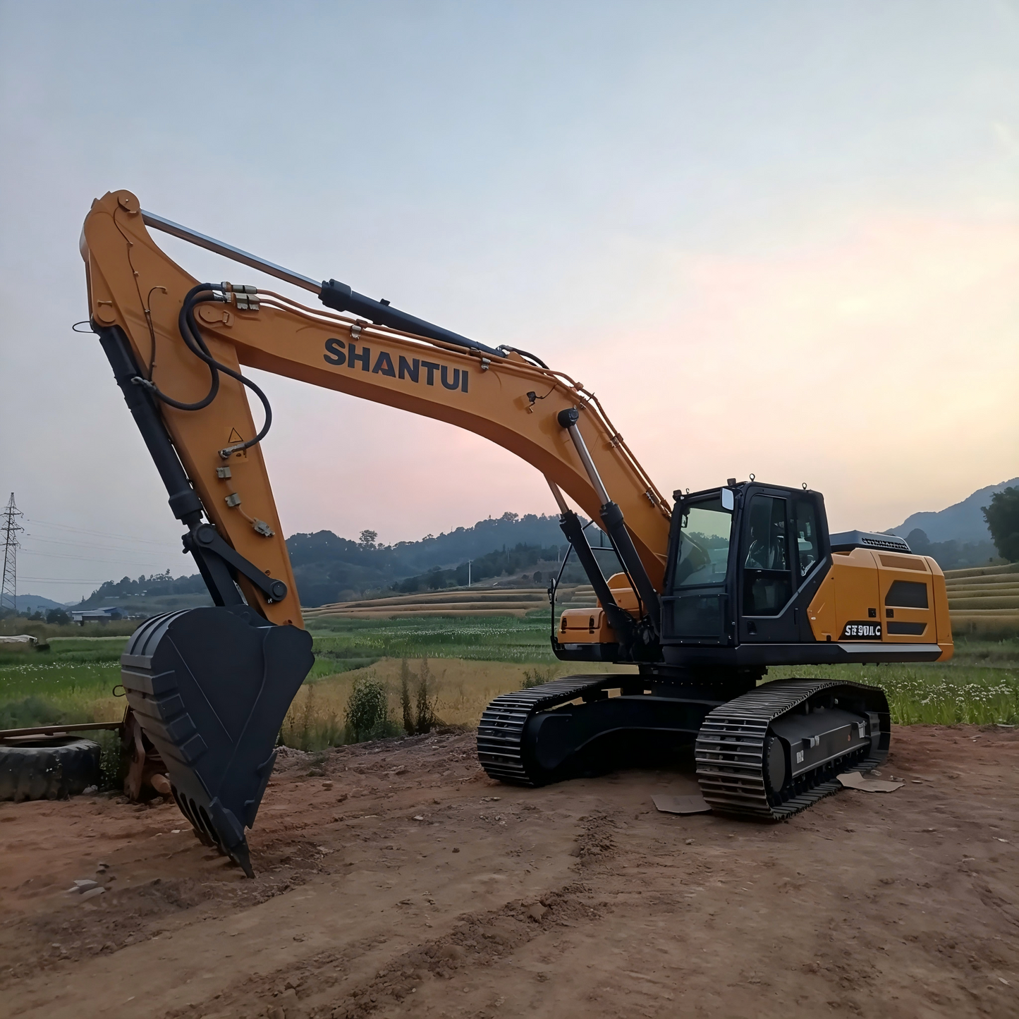 USED SHANTUI SE390LC