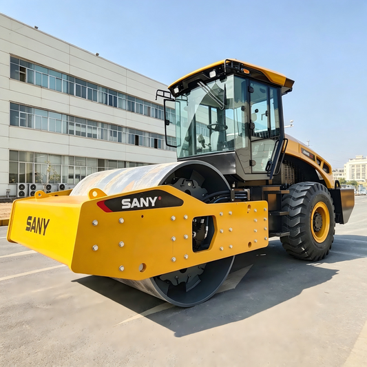 Used Sany SSR260C-10H Road Roller for Sale side view