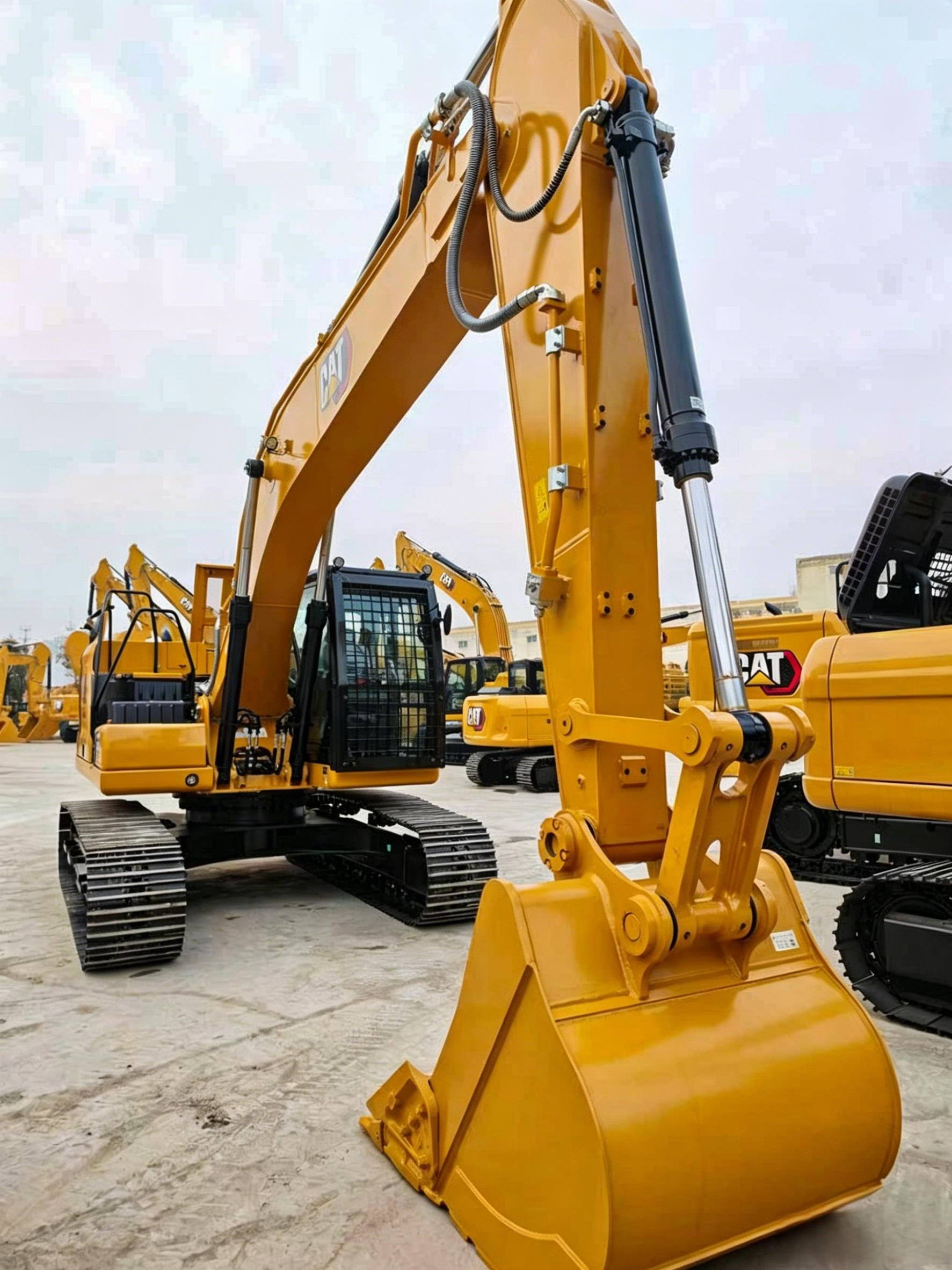 New Caterpillar 320 Excavator for Sale rear side view