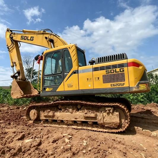 Used Sdlg E6205F Excavator for Sale side view