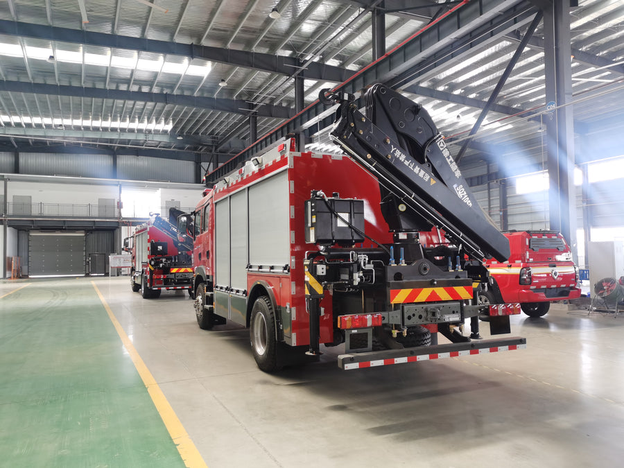Used Sinotruk 340HP Fire Truck for Sale | Sinotruk 340HP Price detail photo 4