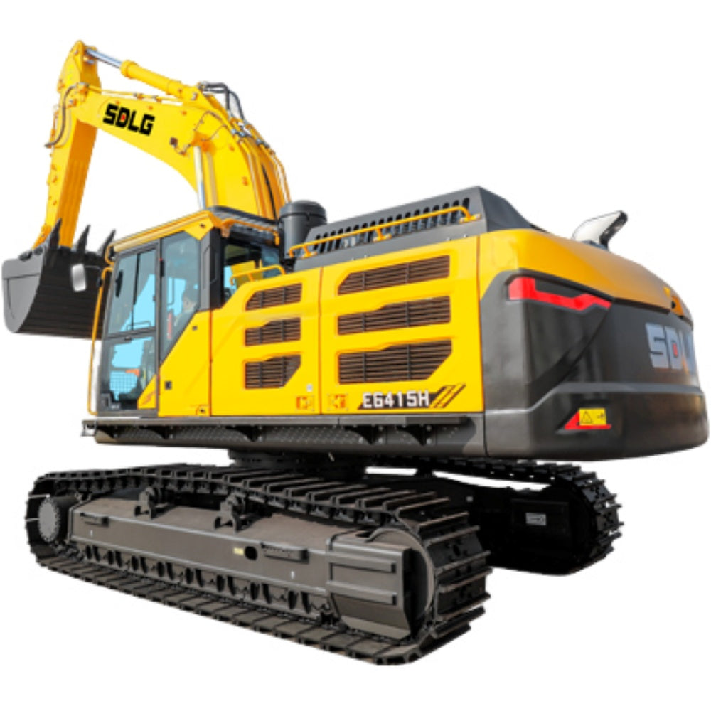 New Sdlg E6415H Excavator for Sale rear side view