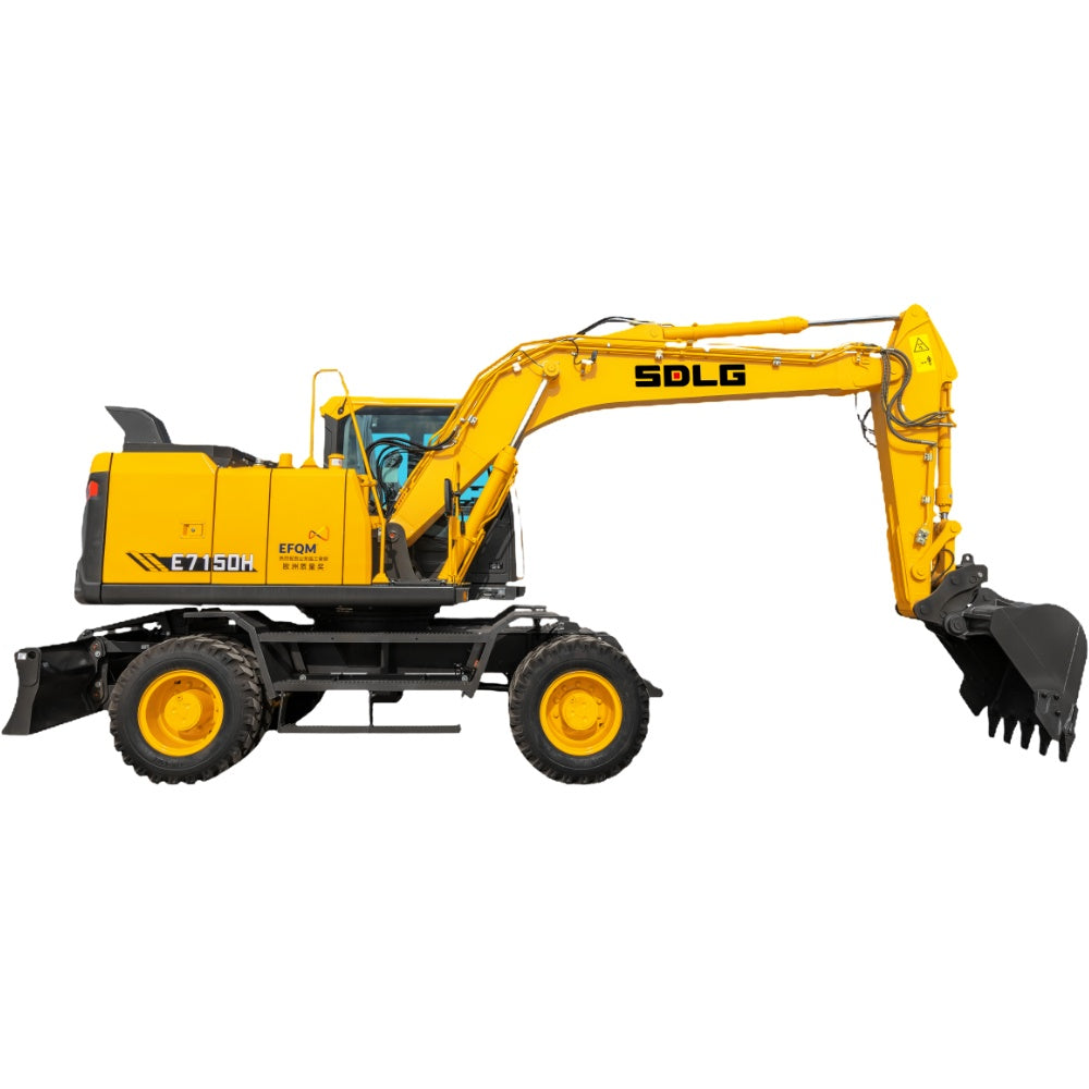 New Sdlg E7150H Excavator for Sale rear side view