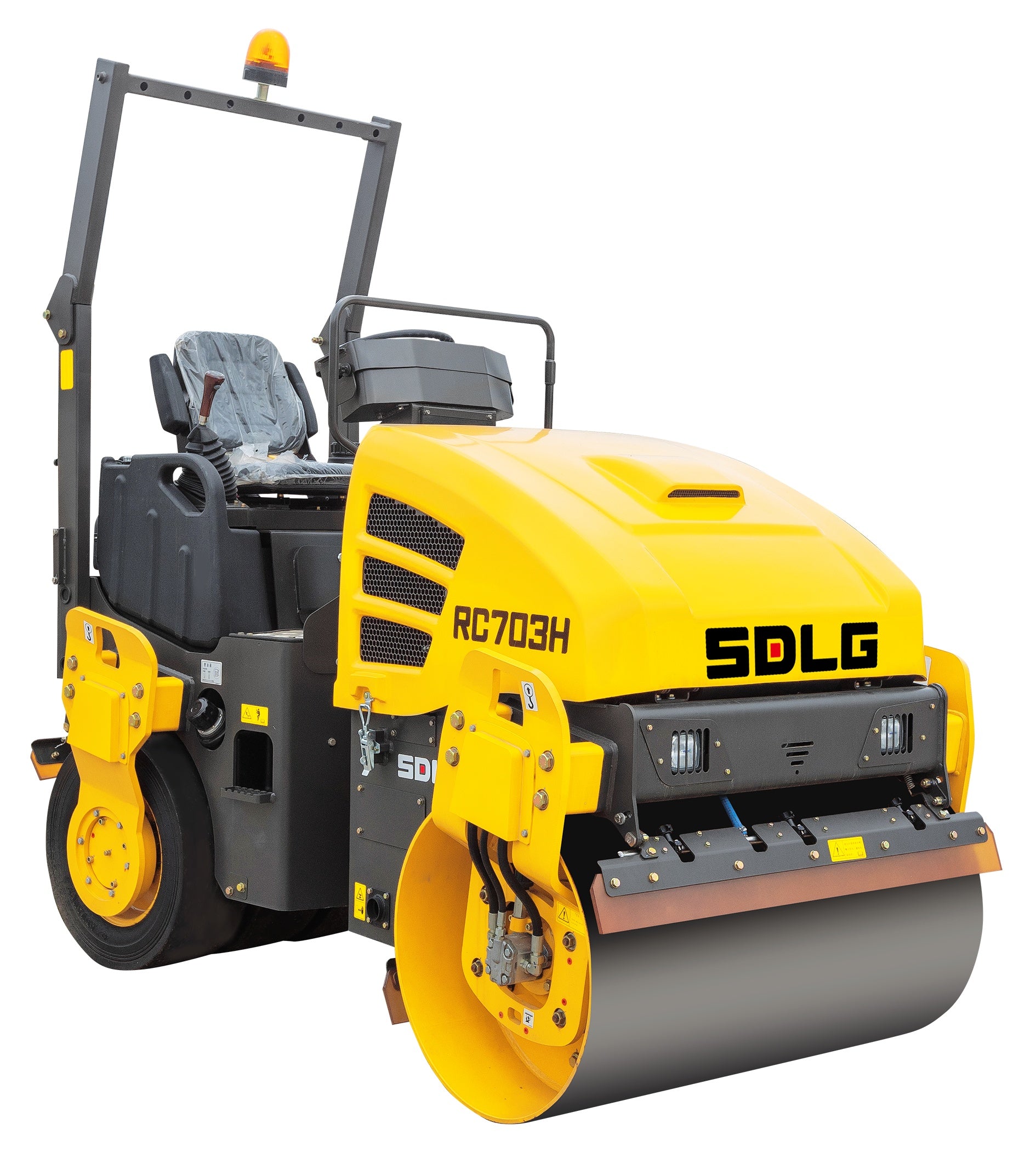 New Sdlg RC703H Road Roller for Sale rear side view