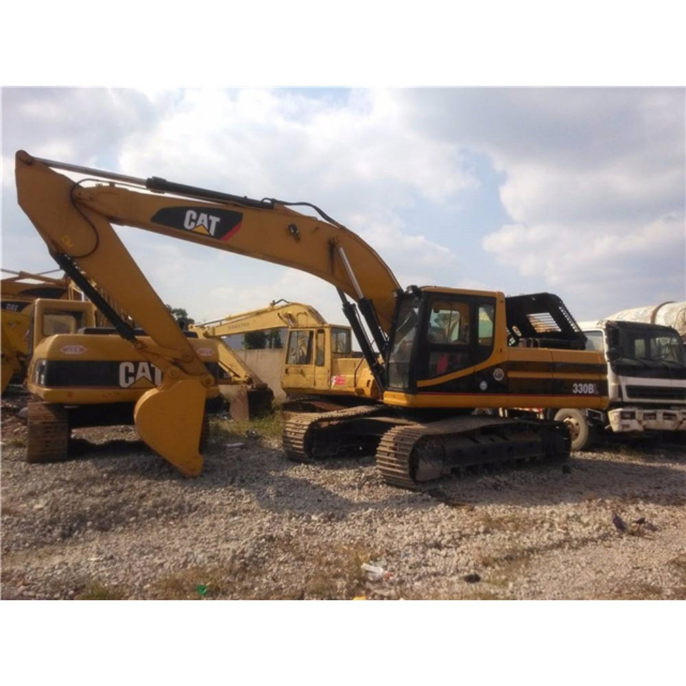 Used Caterpillar 330BL Excavator for Sale rear side view