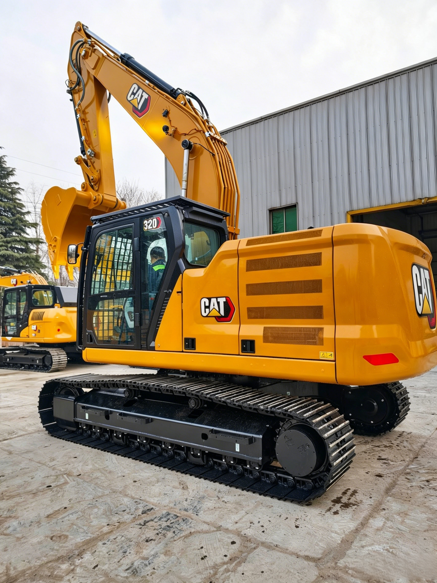 New Caterpillar 320 Excavator for Sale front view
