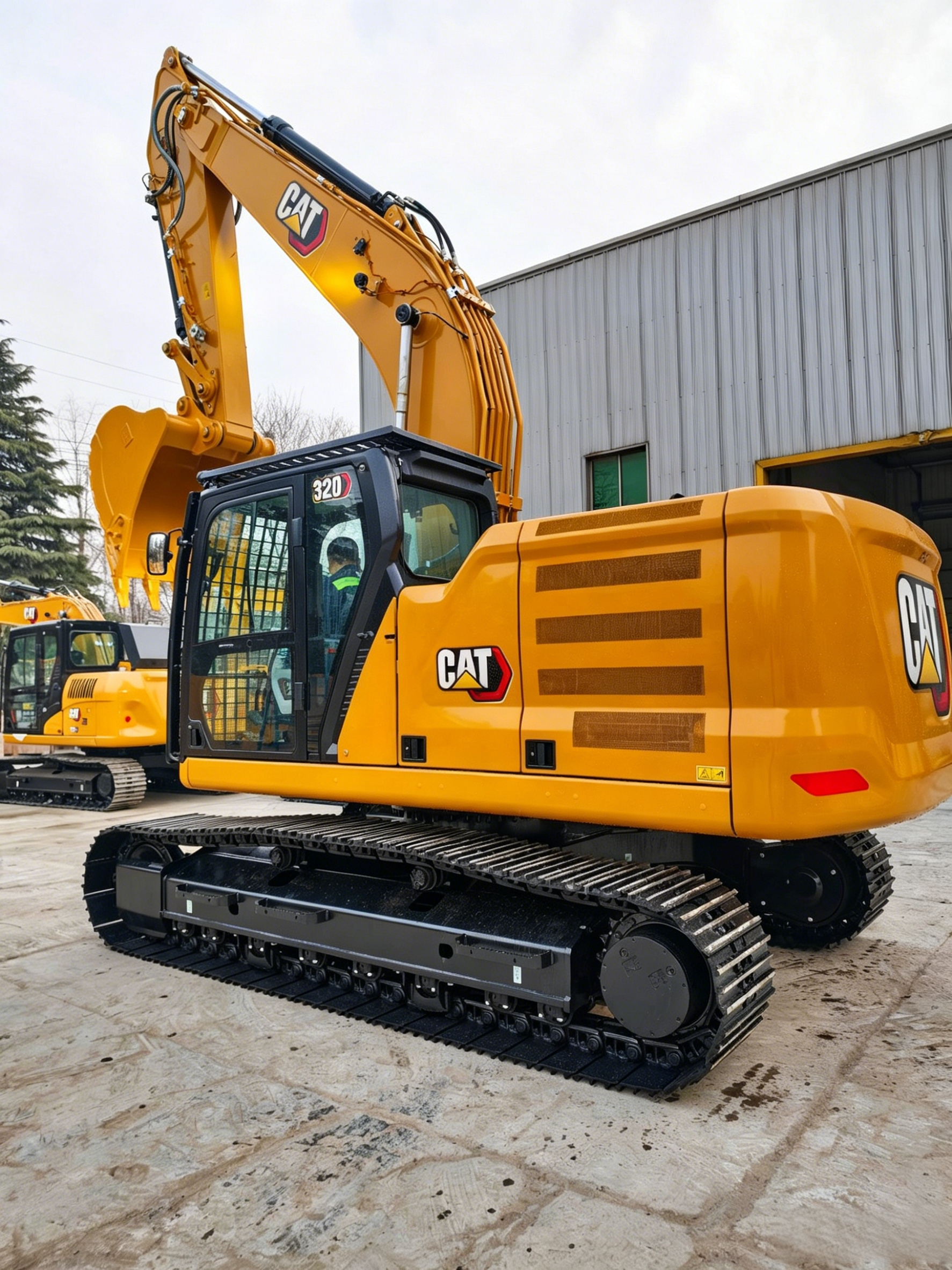 New Caterpillar 320 Excavator for Sale front view