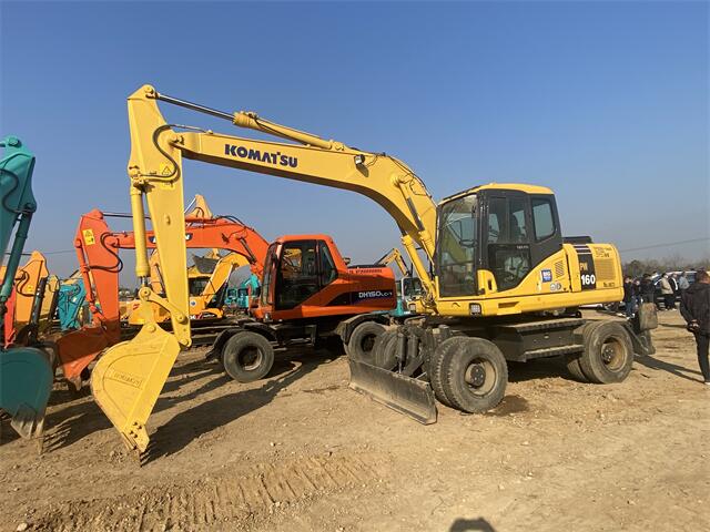 Used Komatsu PW160 Wheel Excavator for Sale | Komatsu PW160 Price detail photo 7
