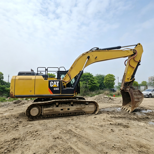 Used Caterpillar 336E Excavator for Sale side view