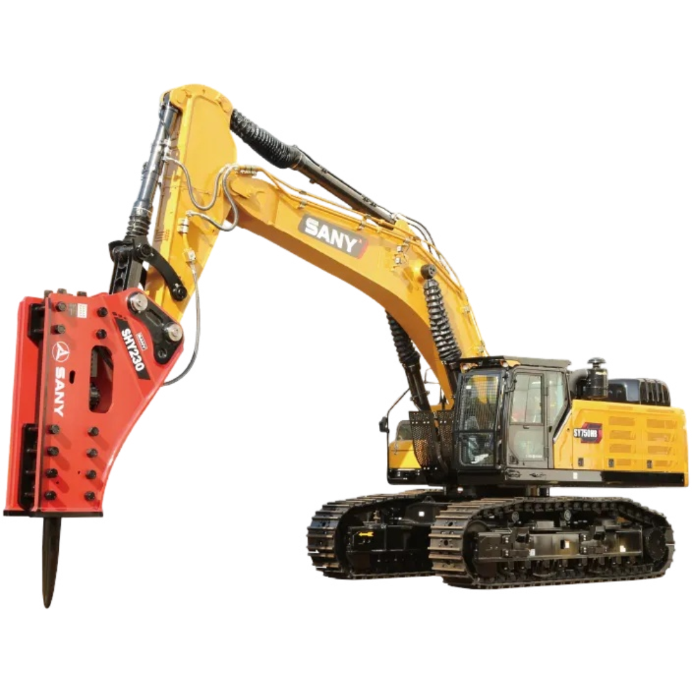 New Sany SY750HB-S Excavator for Sale side view