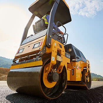 New Liugong 6032EG4 Road Roller for Sale rear side view