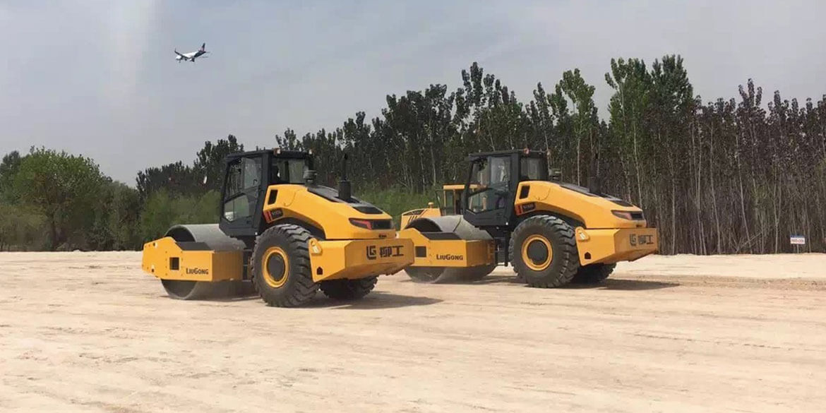 New Liugong 6120EG4 Road Roller for Sale front view