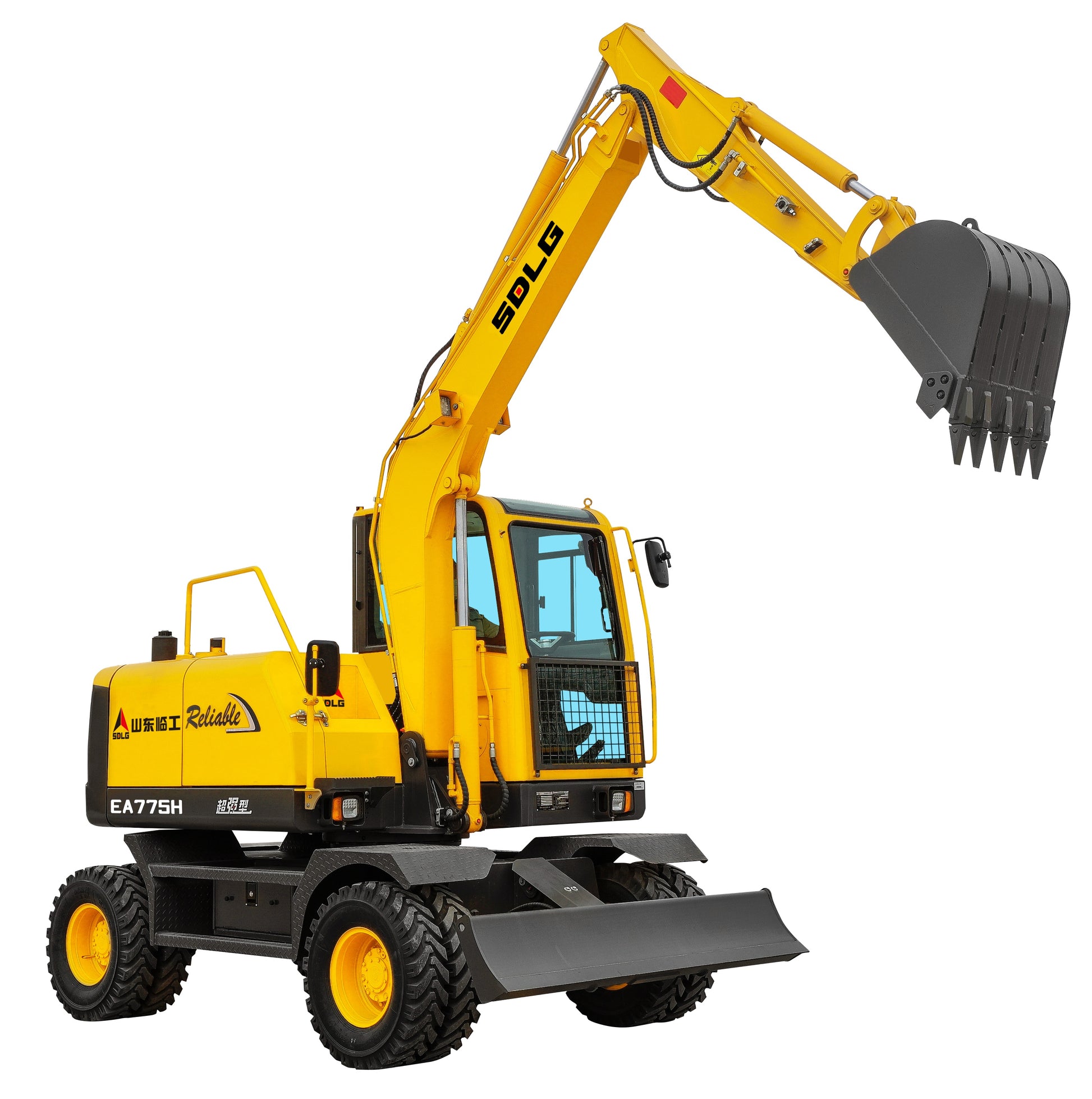 New Sdlg EA775H Excavator for Sale rear side view