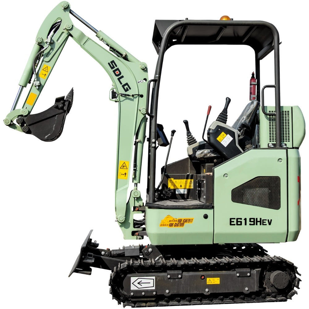 New Sdlg E619HEV Excavator for Sale front view