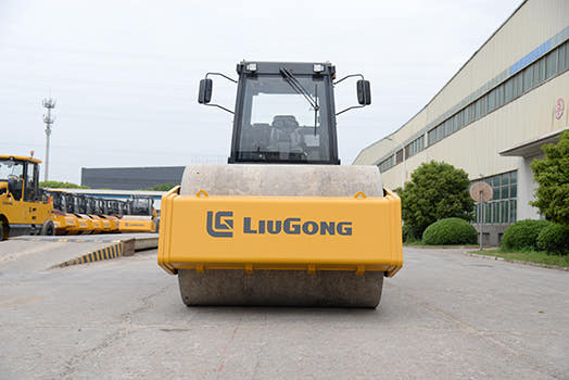 New Liugong 6620EG4 SINGLE-DRIVE Road Roller for Sale rear side view