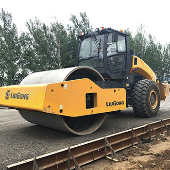 New Liugong 6530EG4 - ALTERNATIVE STOCK Road Roller for Sale rear side view