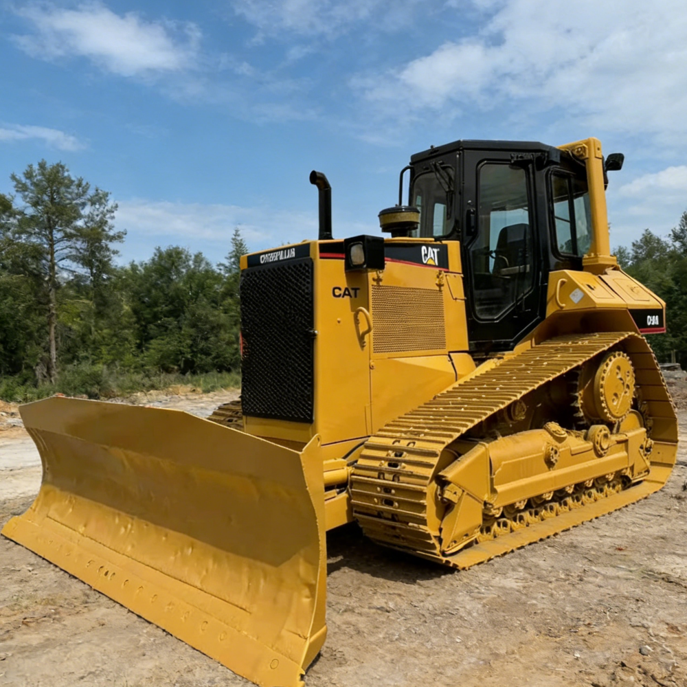 Used Caterpillar D5M Bulldozer for Sale side view