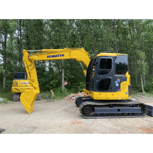 Used Komatsu PC78US-8 Excavator for Sale rear side view