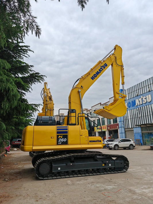 New Komatsu PC260-11M0 Excavator for Sale rear side view