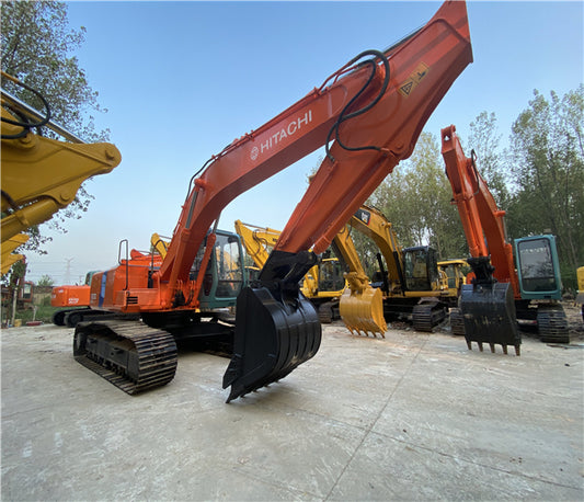 Used Hitachi EX200-3 Excavator for Sale rear side view