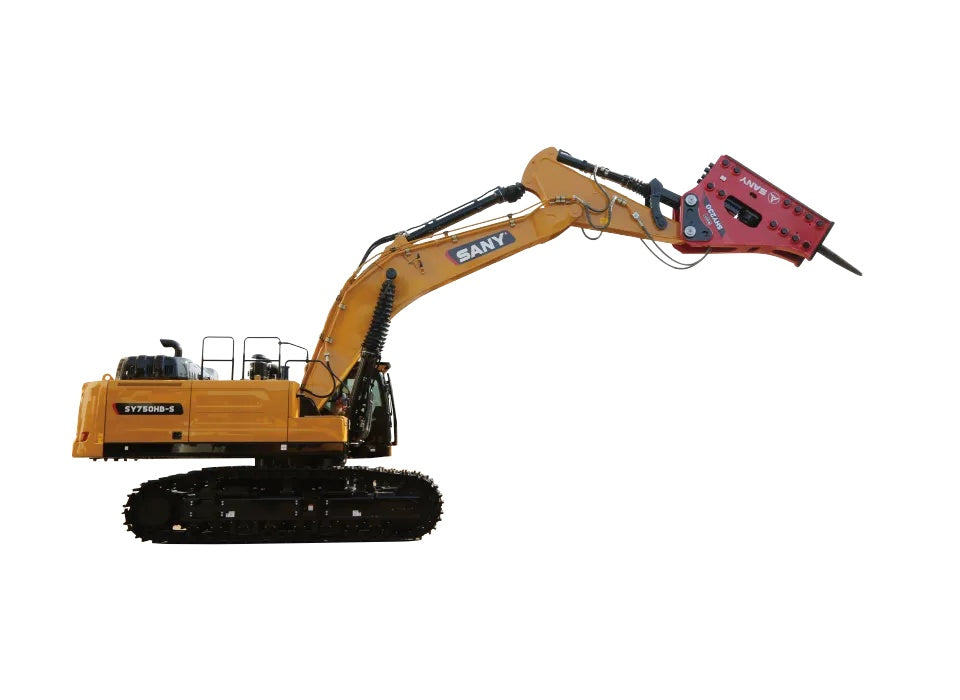 New Sany SY750HB-S Excavator for Sale rear side view