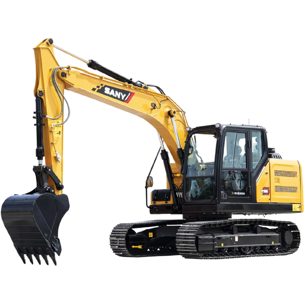 New Sany SY155H Excavator for Sale side view