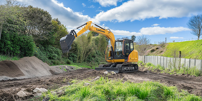 New Liugong 9075F Yuchai Engine Excavator for Sale detail view
