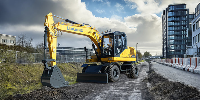 New Liugong W915EG4MAX Excavator for Sale rear side view
