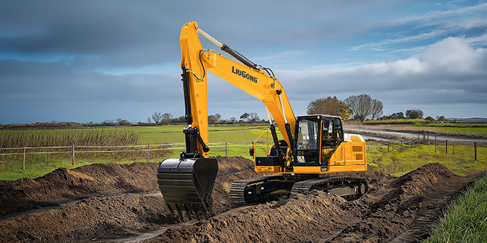 New Liugong 922F Excavator for Sale rear side view