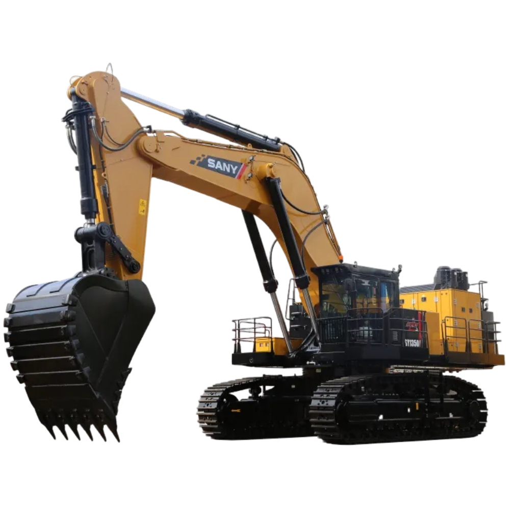 New Sany SY1350H Excavator for Sale side view