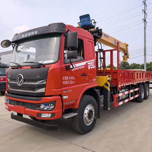 Used Dongfeng 270HP Truck-Mounted Crane for Sale side view